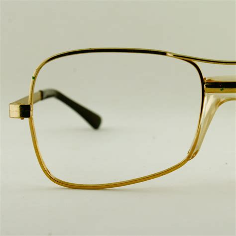 gold frame glasses men's|solid gold glasses frames.